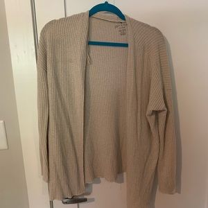 Beige cardigan from American eagle